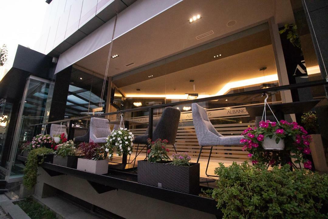 Albanopolis Hotel Tiran Dış mekan fotoğraf